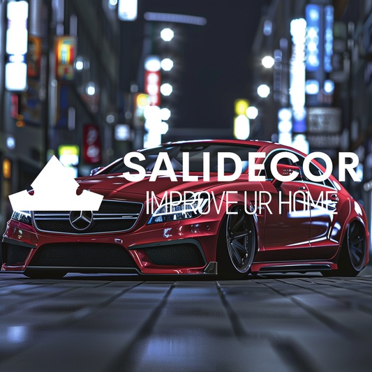 Mercedes in Rot - SaliDecor