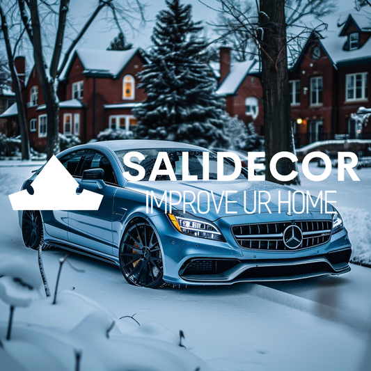Mercedes im Schnee - SaliDecor